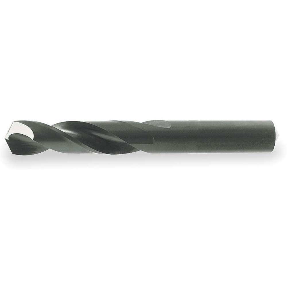 Screw Machine Drill High Speed Steel Black Oxide 1/2 In