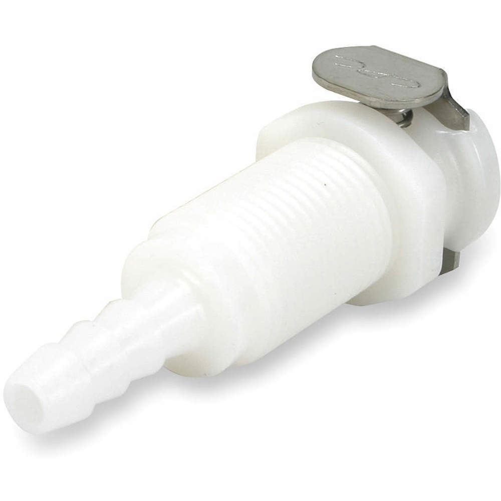 Panel Mount Coupler Acetal Shut-off