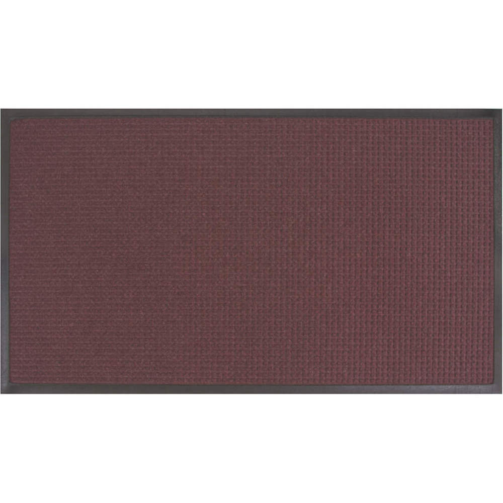 CONDOR 36VJ97 Carpeted Entrance Mat Black 3 Feet x 4 Feet | AH7KTT