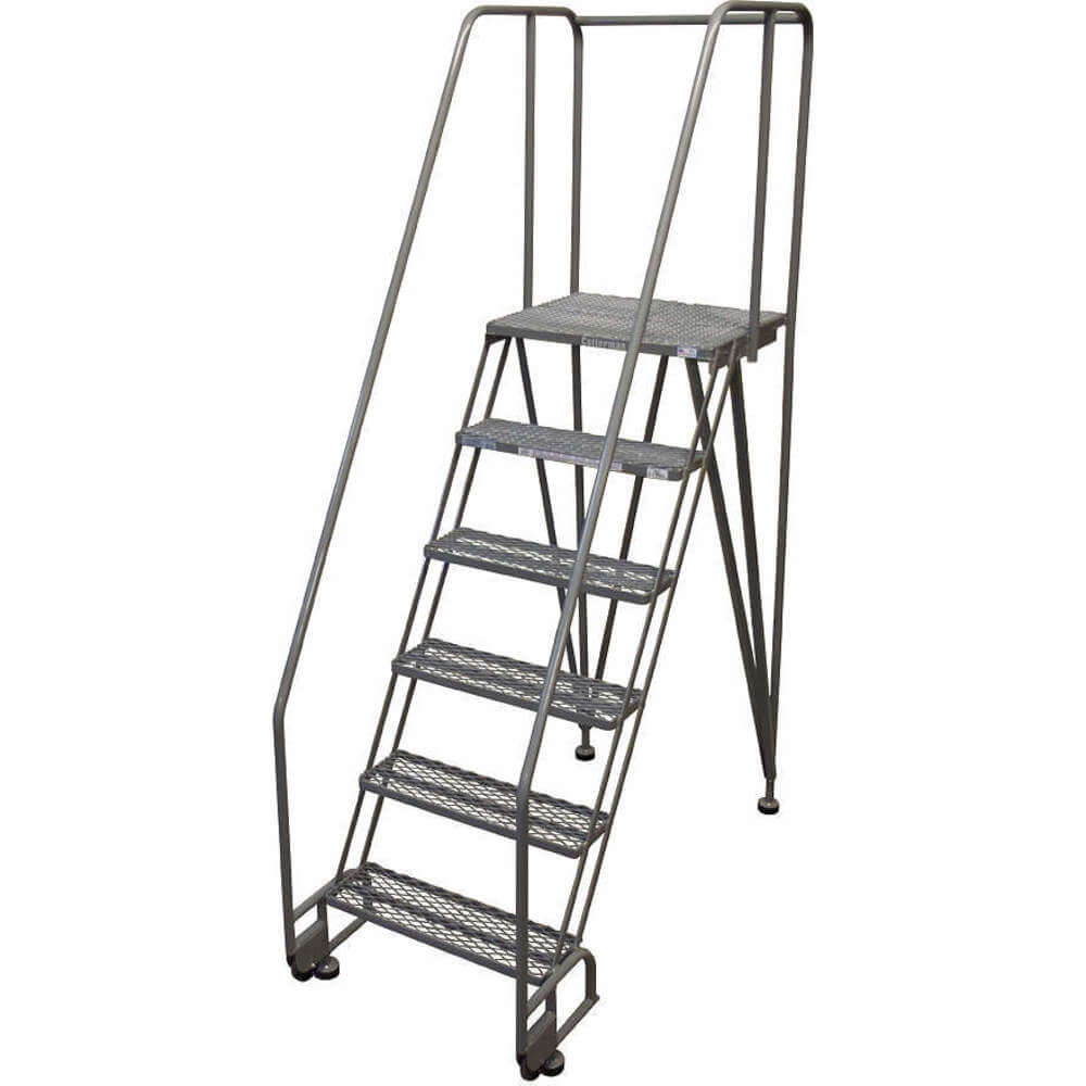 COTTERMAN 6STRA6E20C1P6 Rolling Ladder Welded Handrail Platform 60 Inch Height | AE9WKY 6MXV5