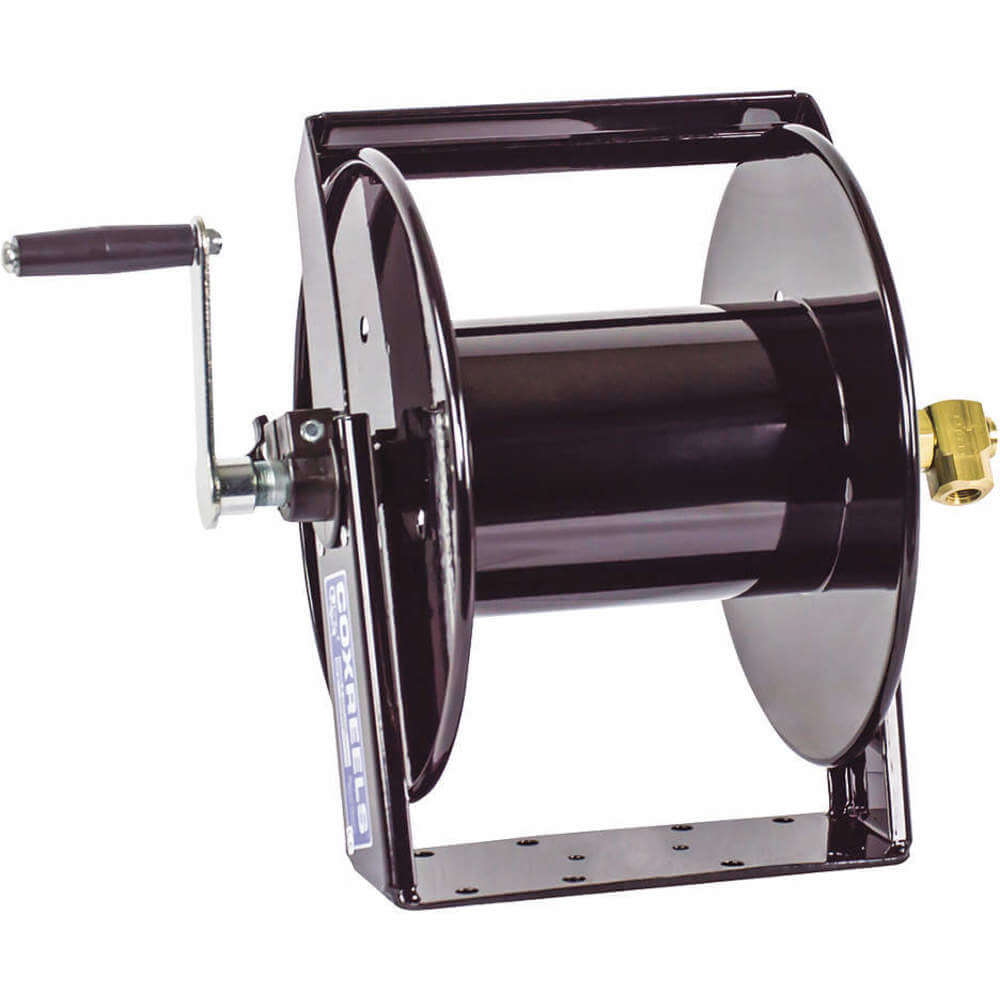 COXREELS SM17-4-125 Hand Crank Hose Reel, 1/2 Inch Inner Dia., 125 Feet Length | AA8AQK 16X561