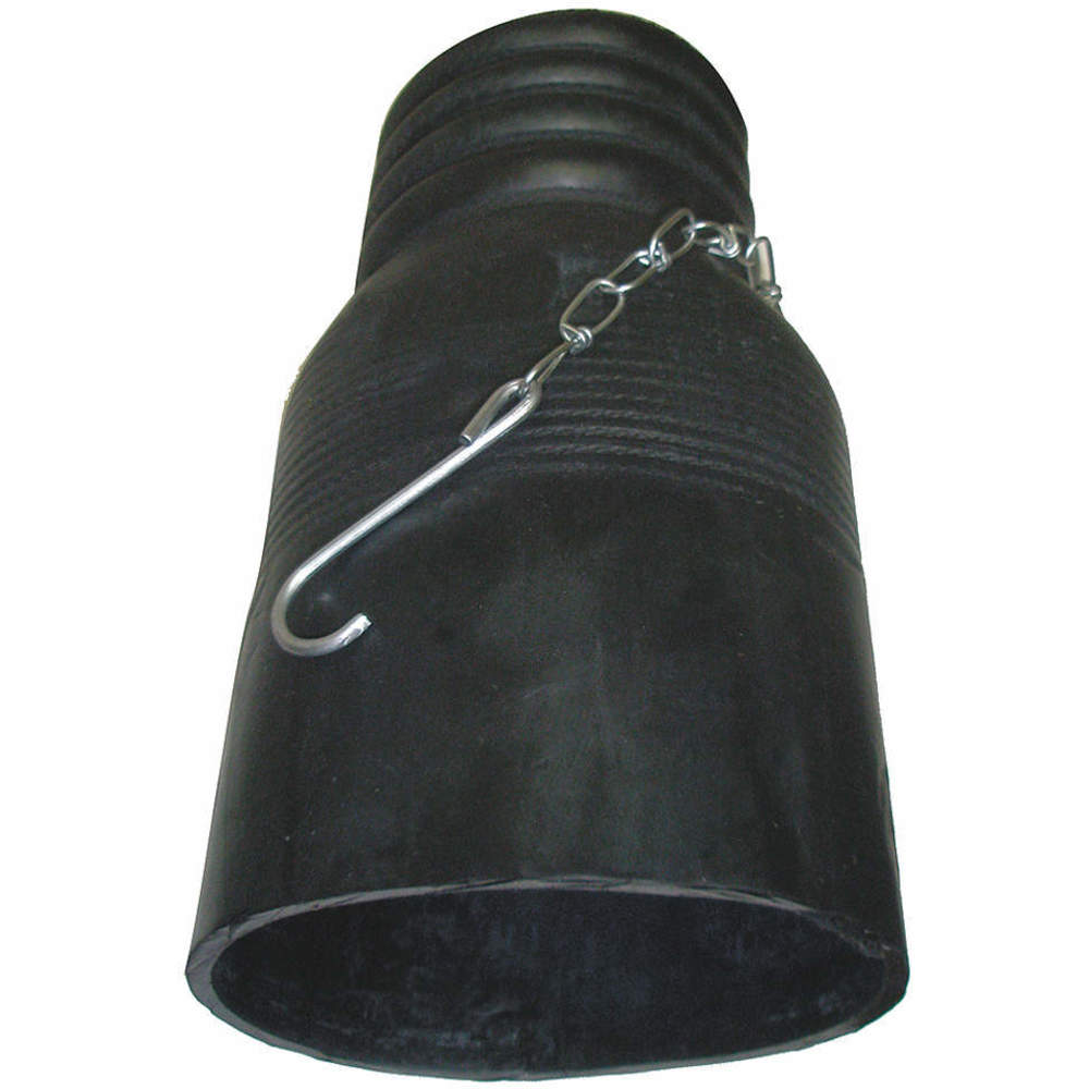 CRUSHPROOF 065100000004-60 Tailpipe Adaptor 3 Inch Id 4 Inch Outer Diameter Rubber | AC8KPW 3AYL7