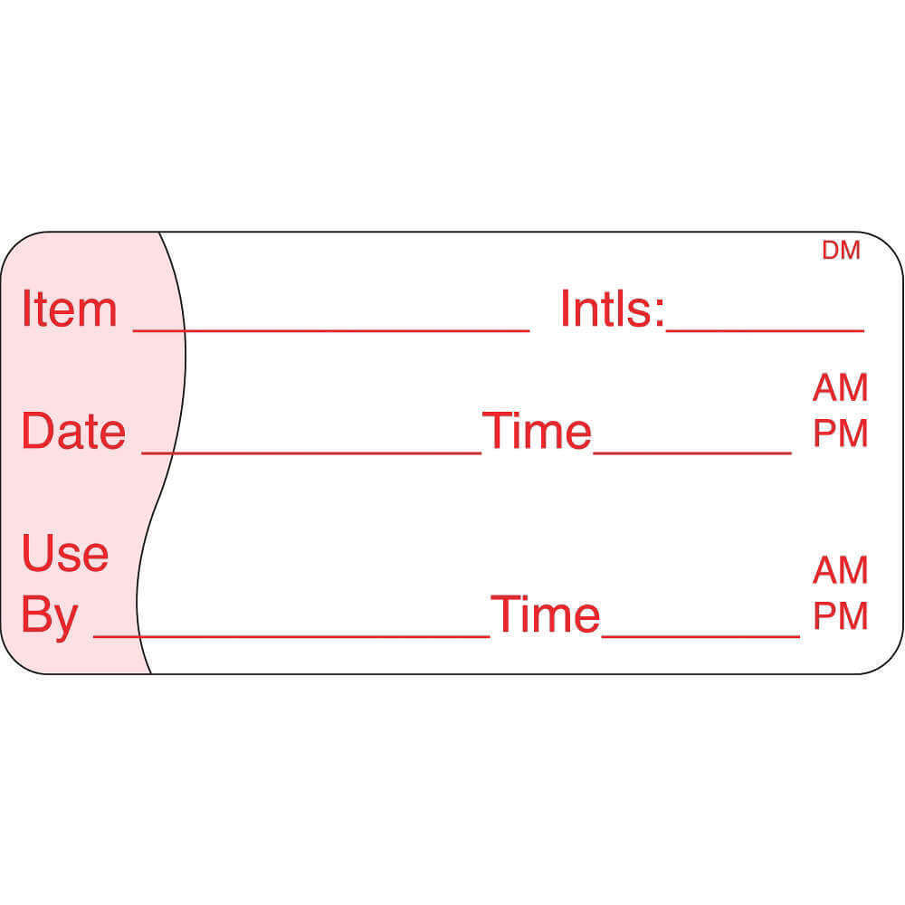 Shelf Life Label 5-5/9 Inch Width