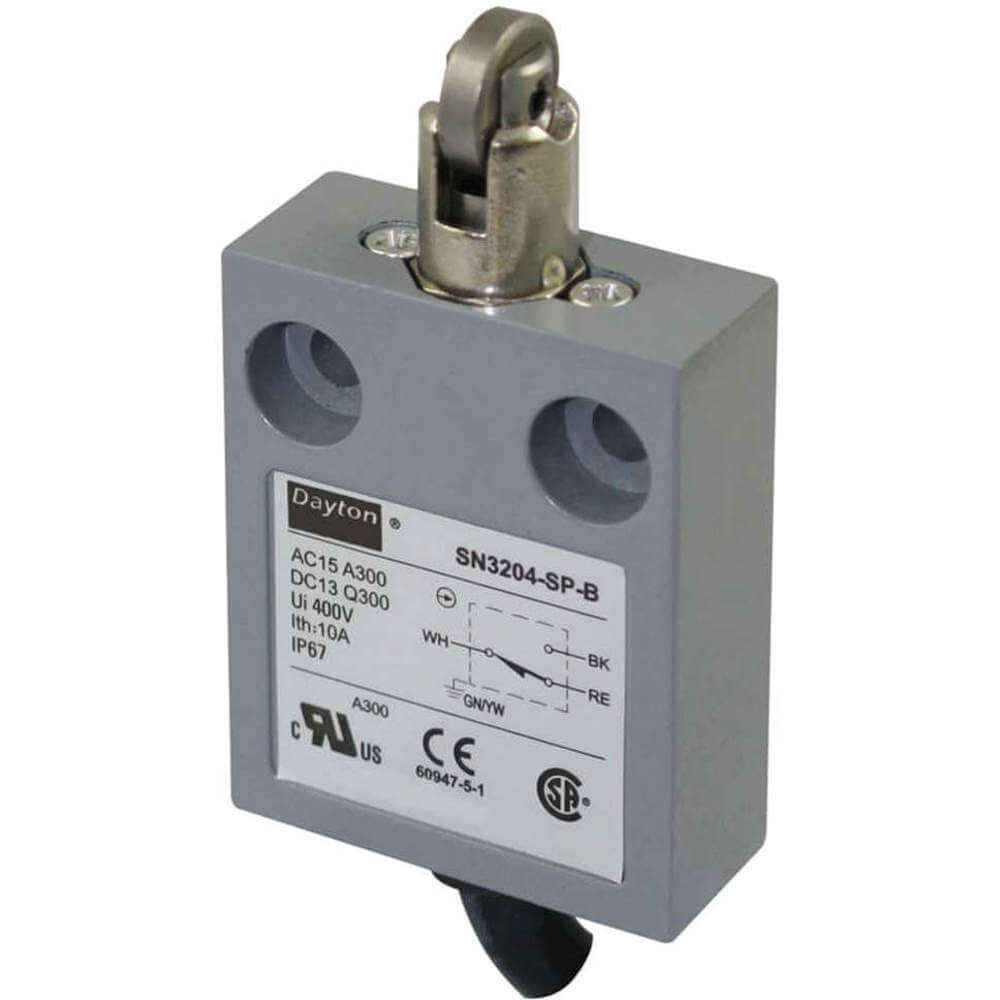 DAYTON 12T934 Miniature Limit Switch Top Actuator Spdt | AA4LNN