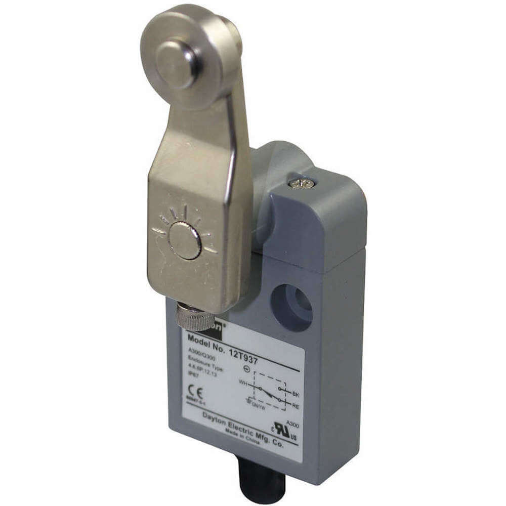 DAYTON 12T937 Miniature Limit Switch Side Actuator Spdt | AA4LNR