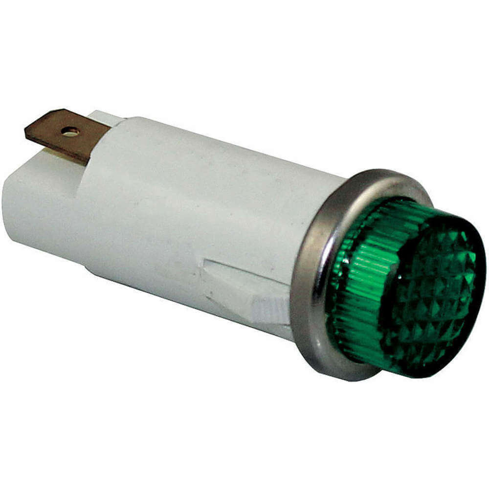DAYTON 22NY51 Raised Indicator Light Green 120v | AB6XBX
