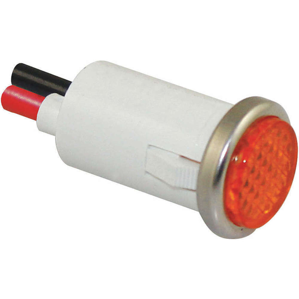 DAYTON 22NY54 Flush Indicator Light Amber 120v | AB6XCA