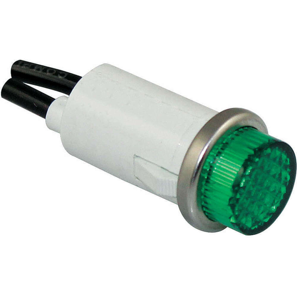 DAYTON 22NY56 Raised Indicator Light Green 240v | AB6XCC