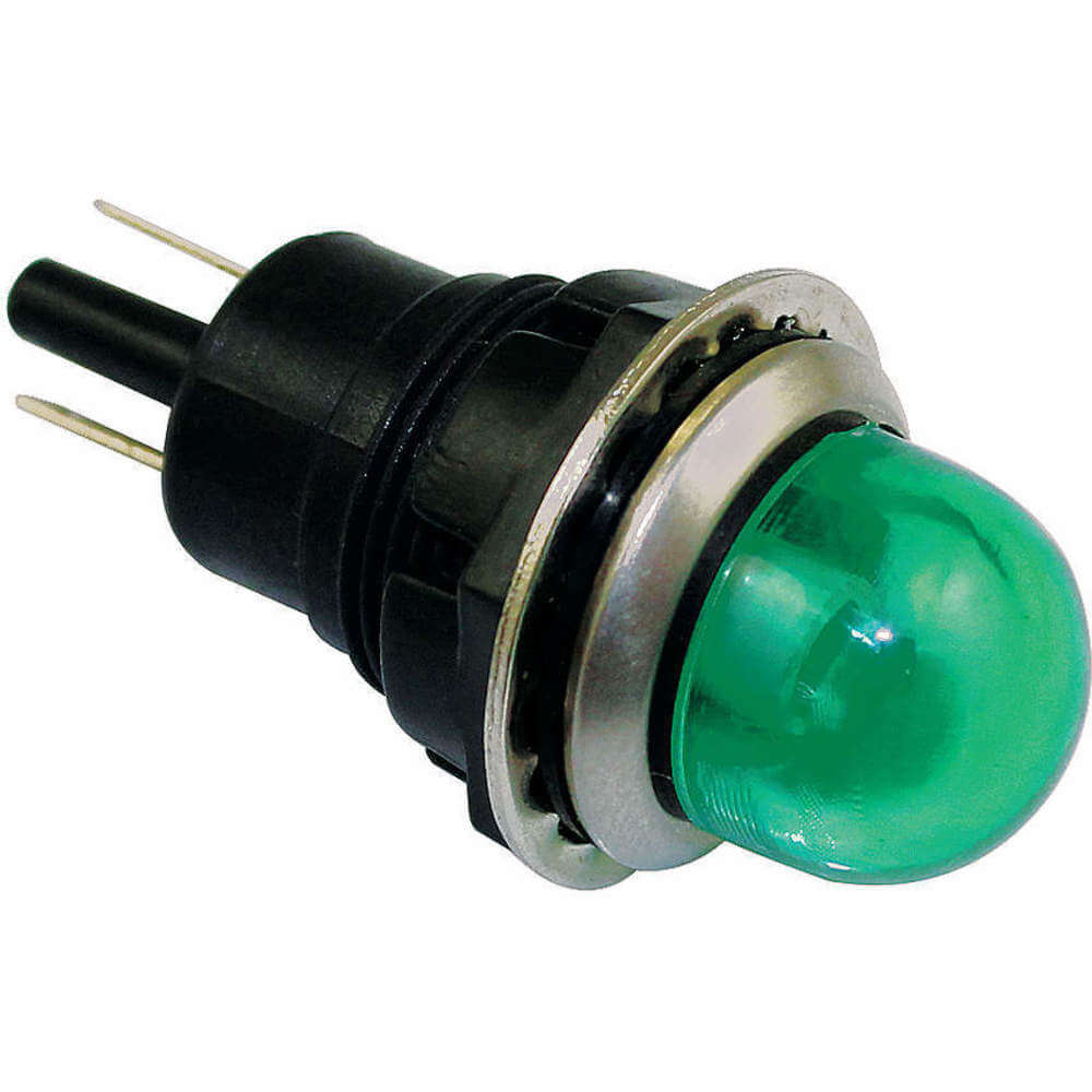 DAYTON 22NY61 Raised Indicator Light Green 120v | AB6XCH