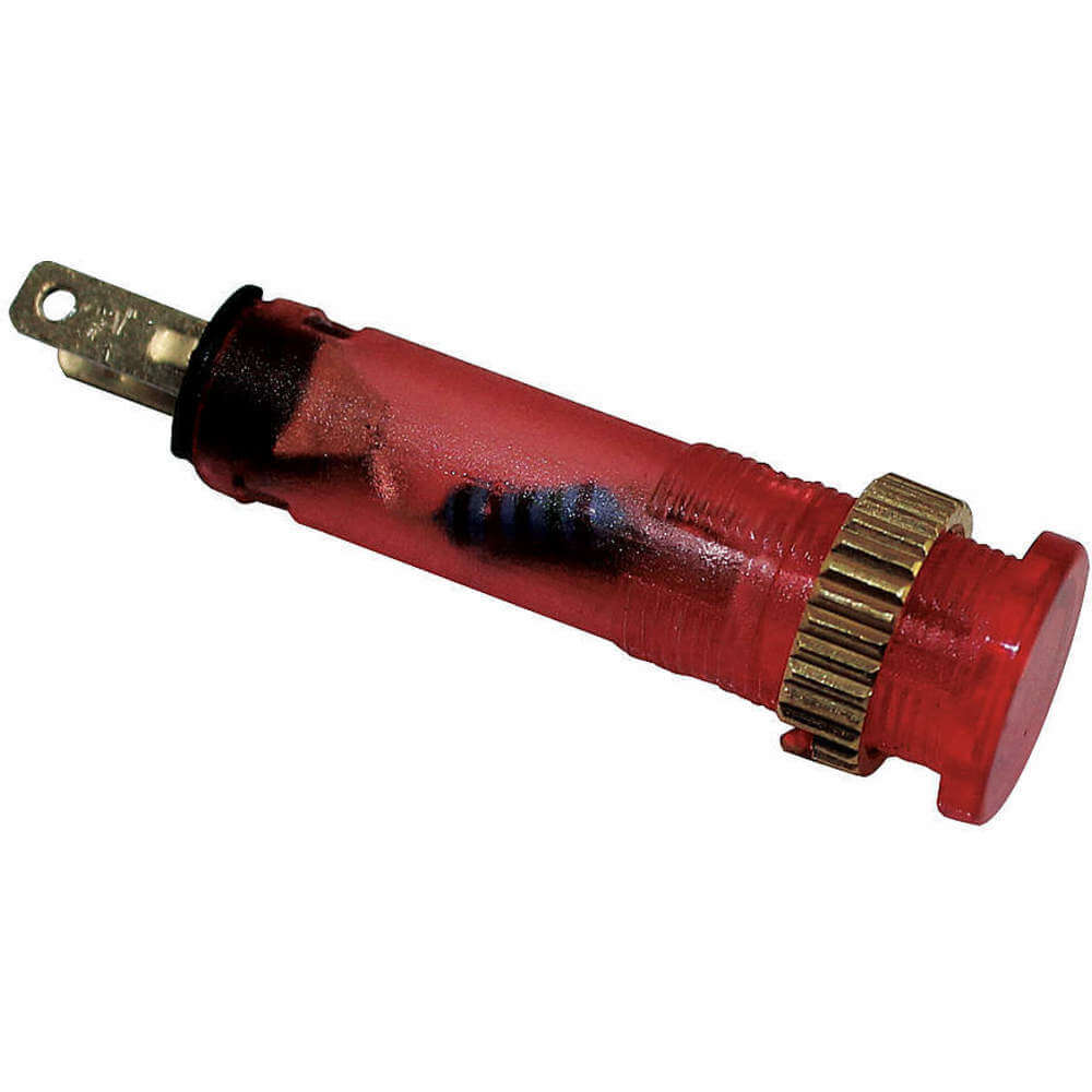 DAYTON 22NY78 Flush Indicator Light 8mm 120v Red | AB6XDB