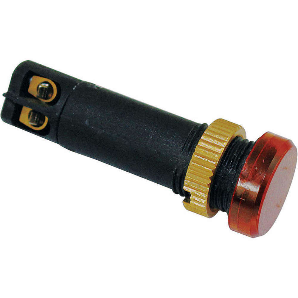 DAYTON 22NY94 Raised Indicator Light 12mm 120v Amber | AB6XDU