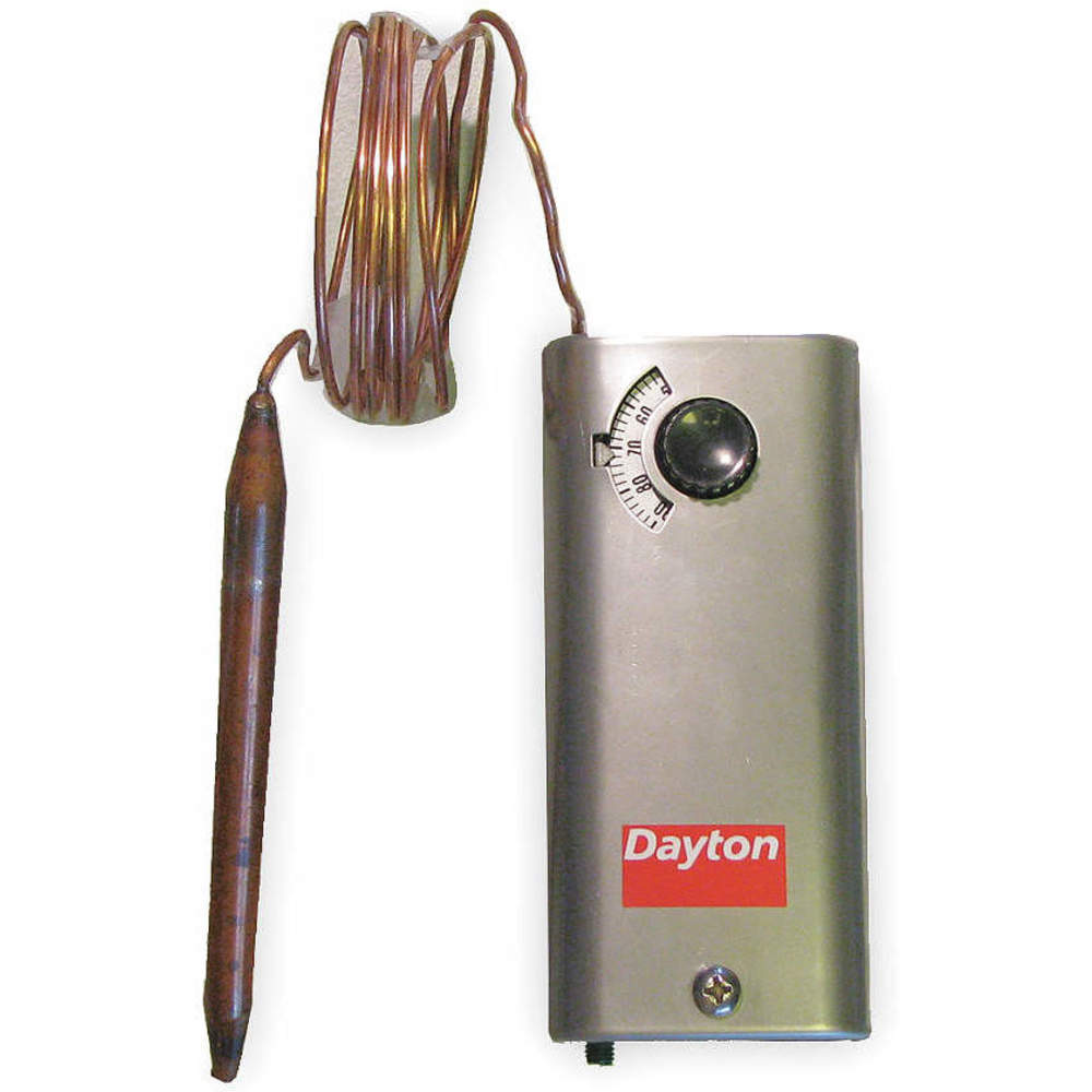 DAYTON 2NNT3 Line Voltage T-stat -30 To 90 F Spdt | AC2WNR