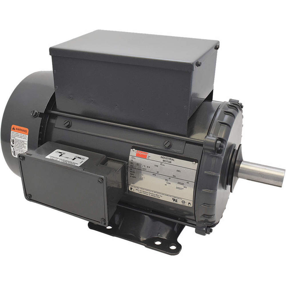 DAYTON 2TJ12 Gp Motor Carbon Steel Tefc 5 Hp 1725 Rpm 184t | AC3GZZ
