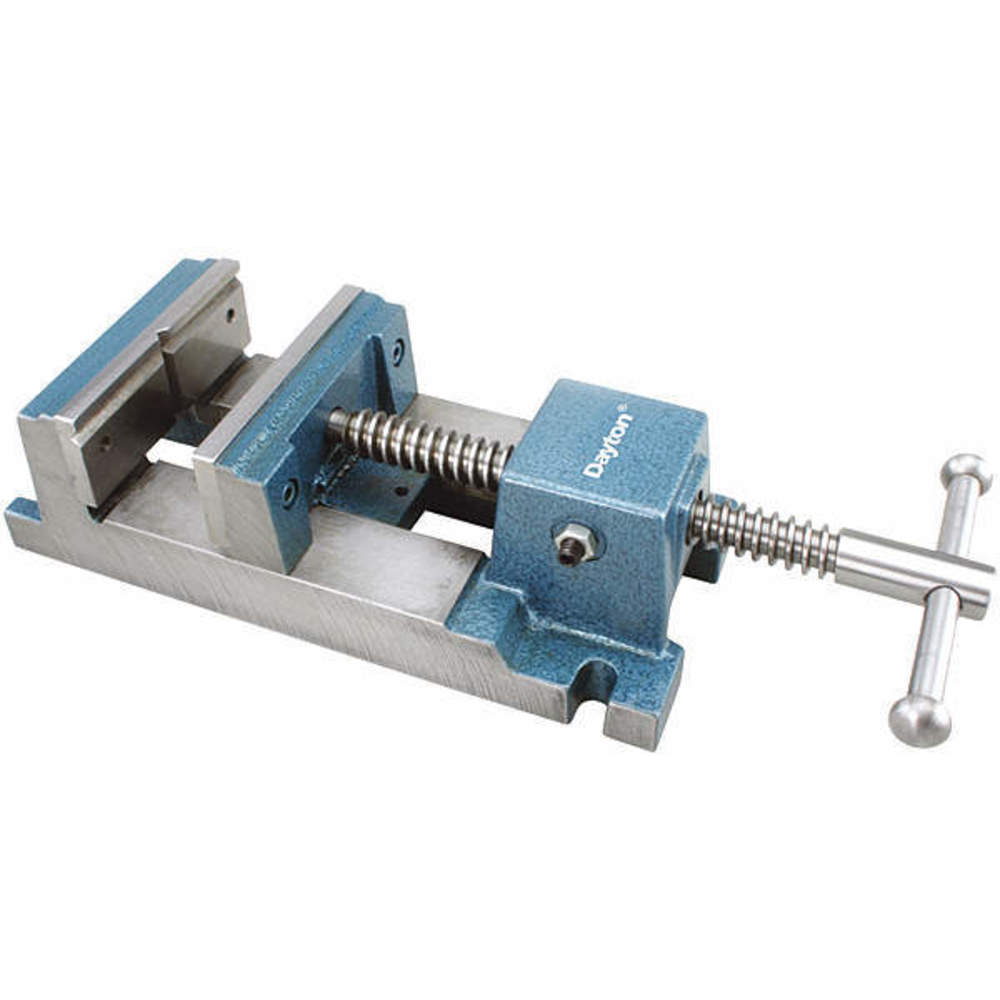 DAYTON 31LZ71 Drill Press Vise Fixed 3-1/2 Inch | AG2MUM