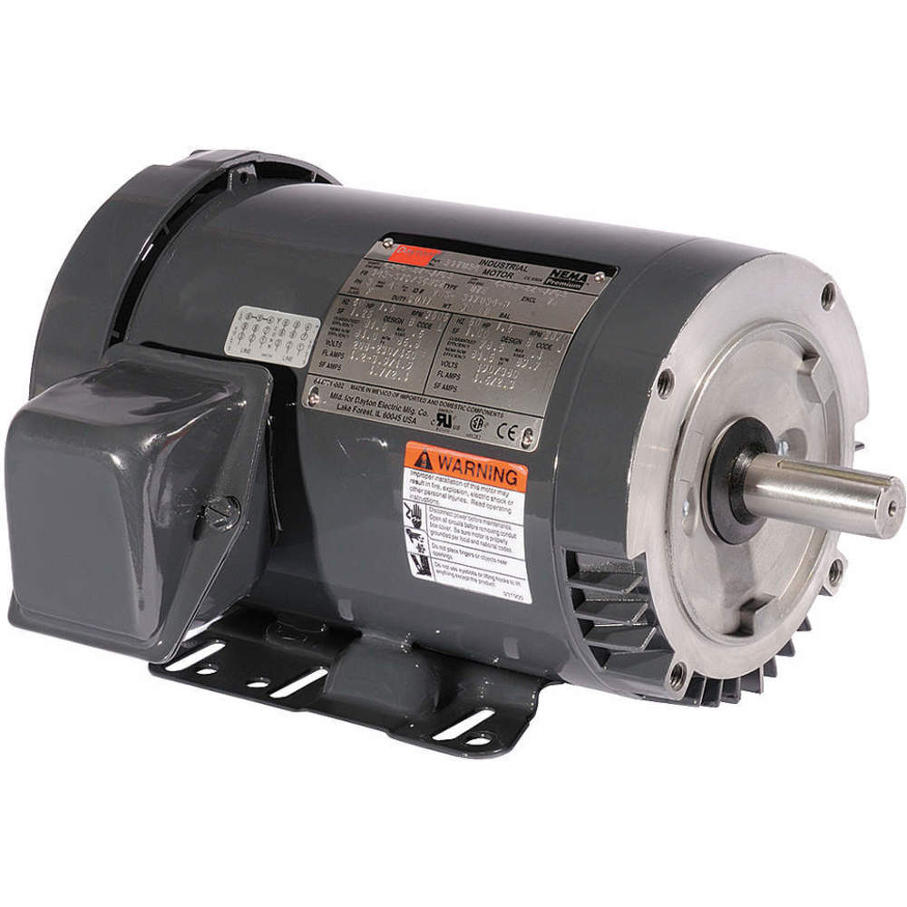 Motor 3-phase Class F 208-230/460v 1 Hp