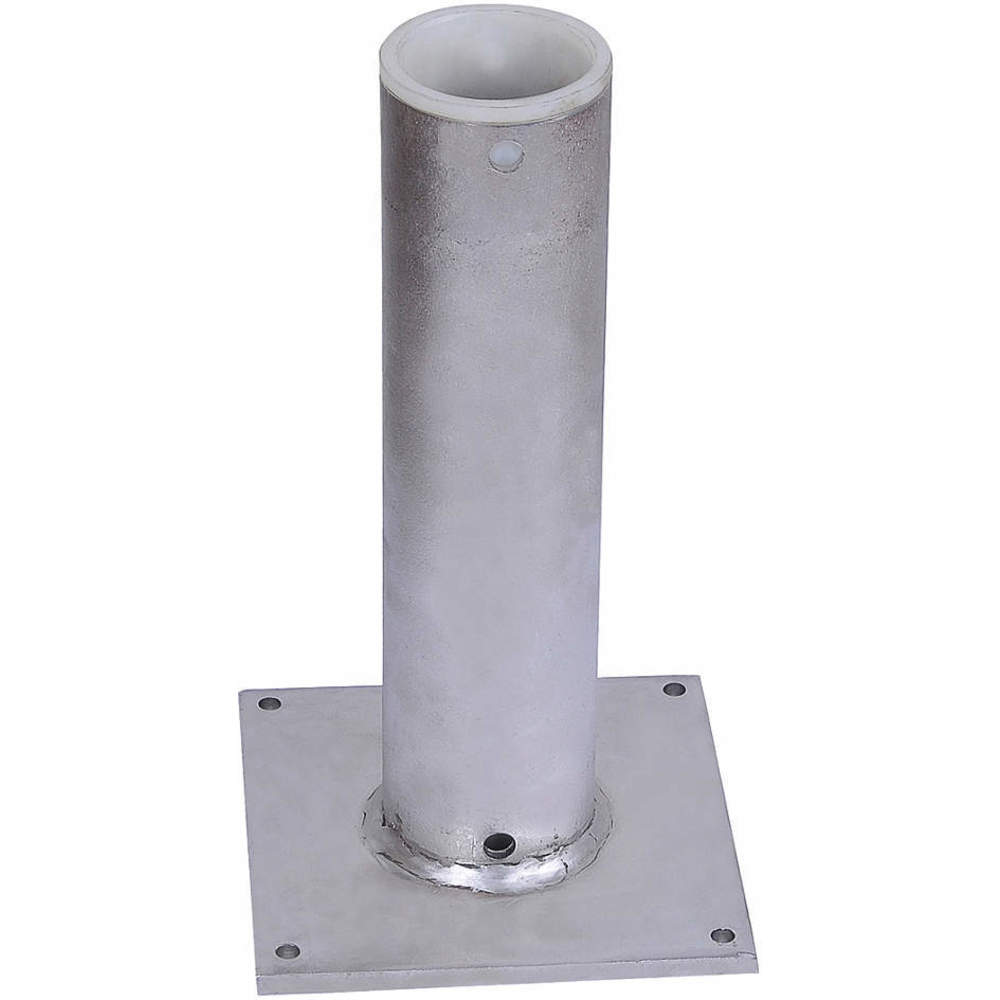 DAYTON 33N382 Mounting Base Pedestal/Socket 1/4 T Stainless Steel | AC6GER