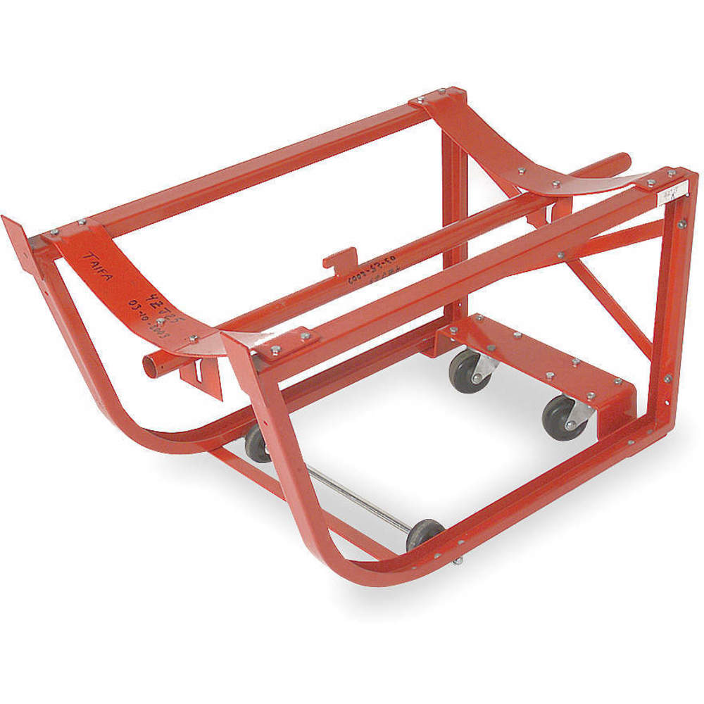 DAYTON 3BA26 Drum Cradle Capacity 600 Lb 2 Swivel Casters | AC8KZE