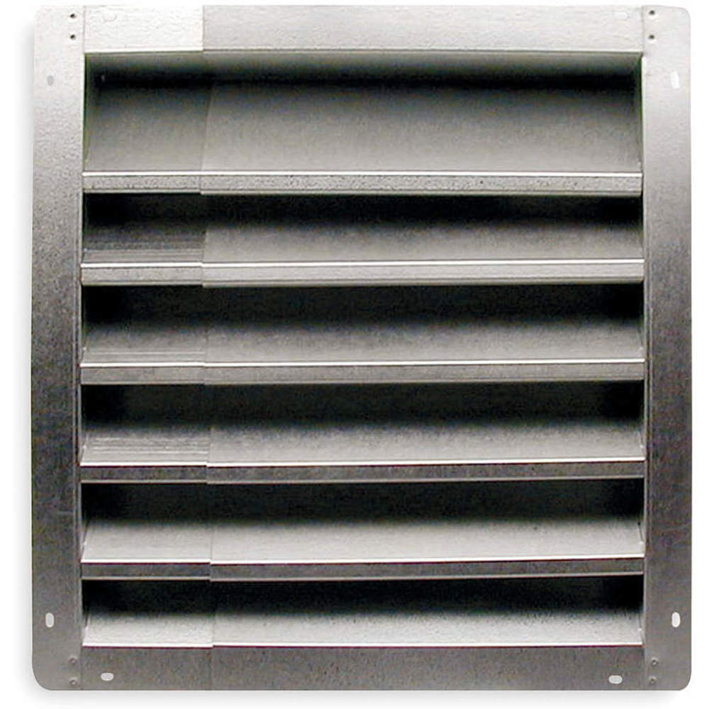 DAYTON 3C972 Louver Intake 18-24 Inch Galvanised Steel | AC8LMT