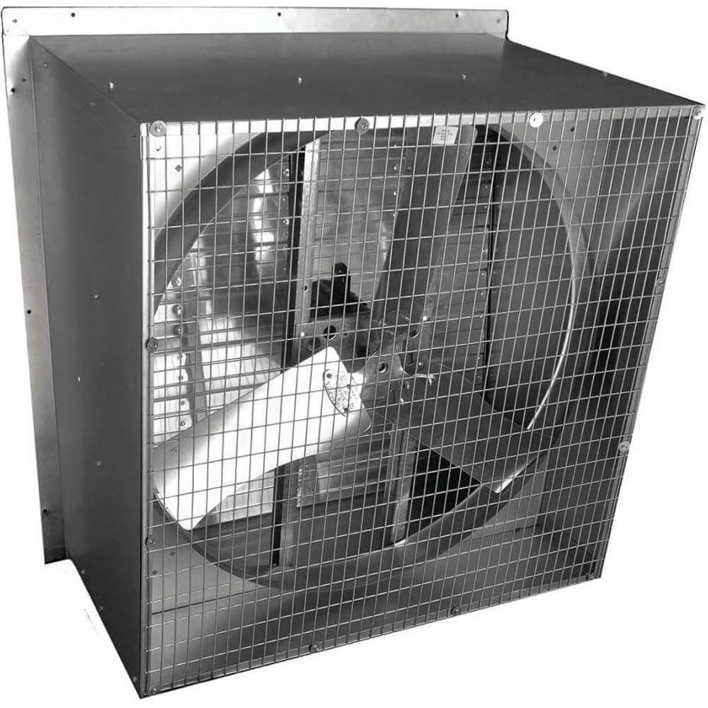 DAYTON 44YU17 Exhaust Fan Slantwall 36 Inch Direct Drive | AH9UYY