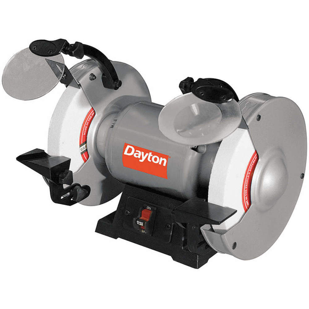 DAYTON 49H004 Bench Grinder 1/2 Hp 120v 5/8 Arbor | AG6WEP