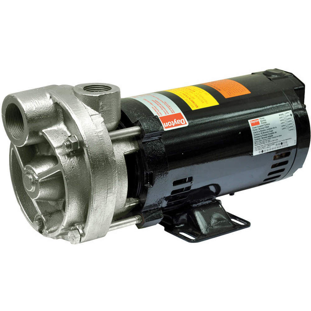 DAYTON 4JPF7 Turbine Pump 1 Hp 3-phase 3.2/1.6 Amp | AD8EXZ