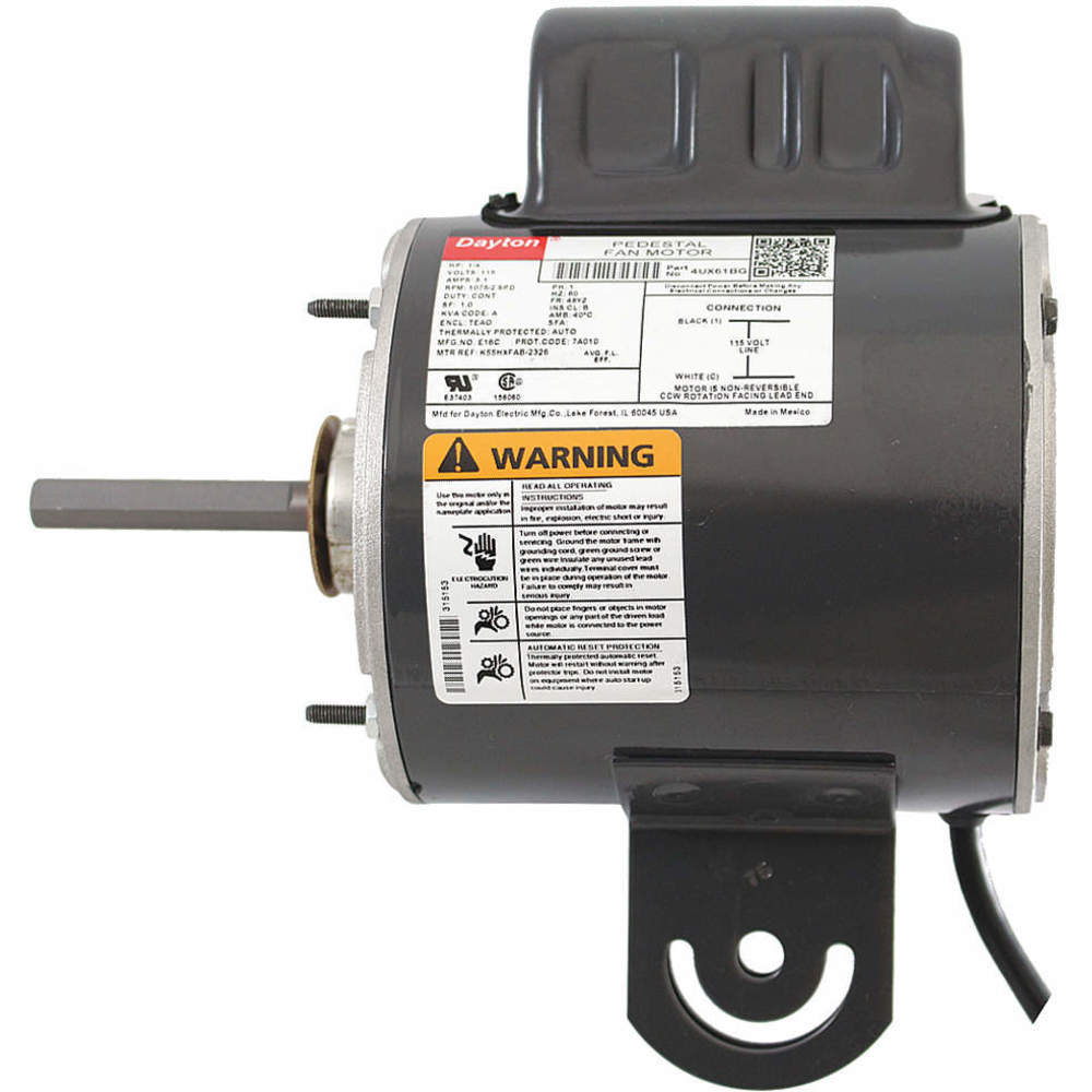 DAYTON 4UX61 Motor 1/4 Hp Yoke | AD9UAA