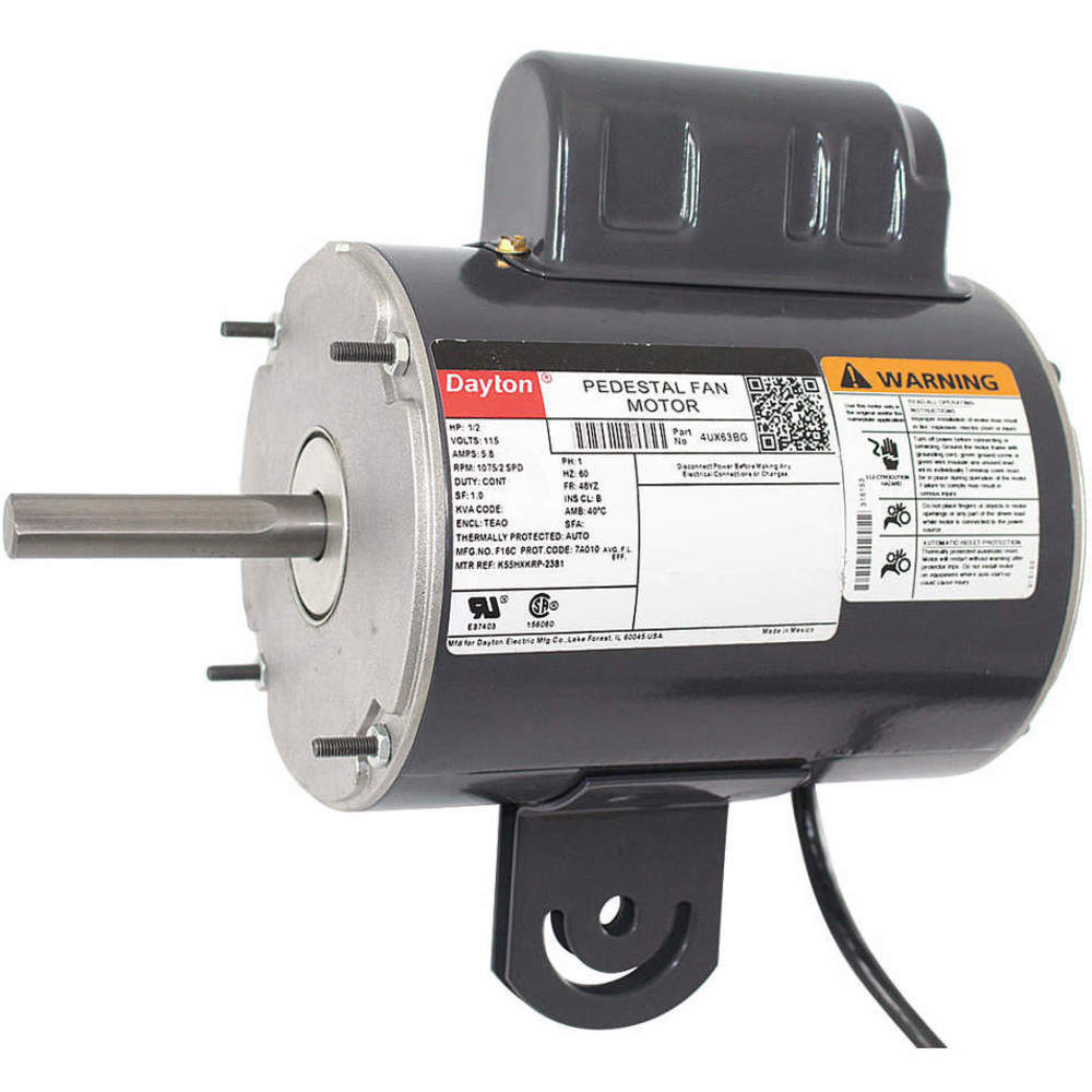 DAYTON 4UX63 Motor 1/2 Hp Yoke | AD9UAB