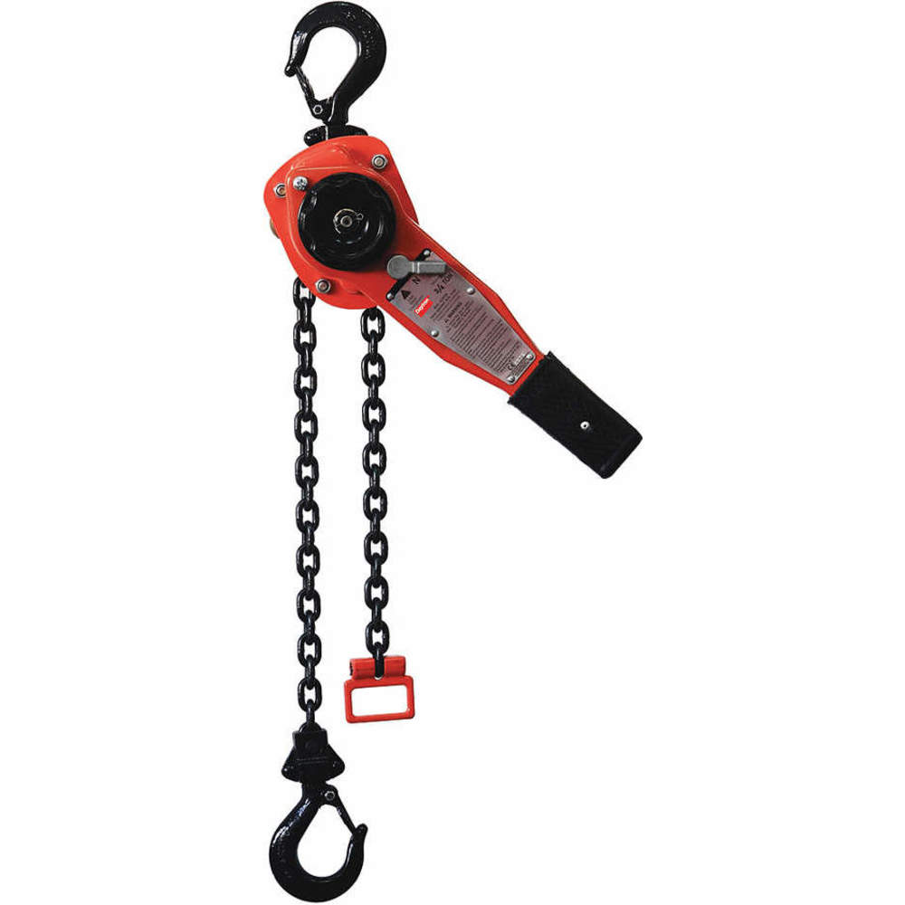 DAYTON 4ZX44 Lever Chain Hoist 1650 Lb. Lift 10 Feet | AE2XYY