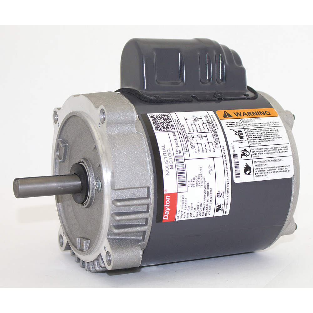 General Purpose Motor Carbon Steel Tenv 1/6 Hp 1725 Rpm 56c