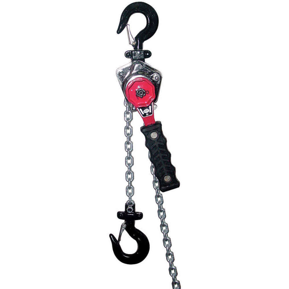 DAYTON 5YGF5 Lever Chain Hoist, 550 lb, Alloy Steel Chain, 13/16 In Hook Opening | AE7HAA