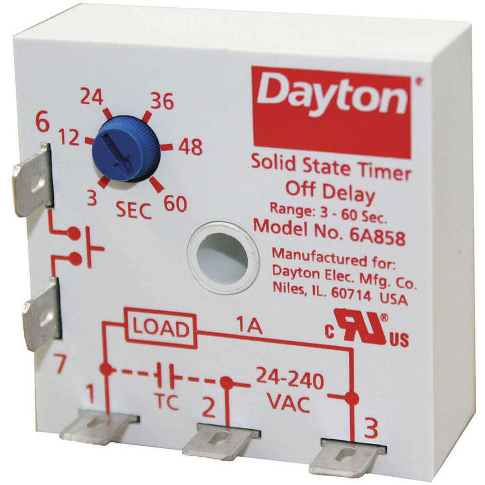 Encapsulated Timer Relay 300sec 5-pin 1no