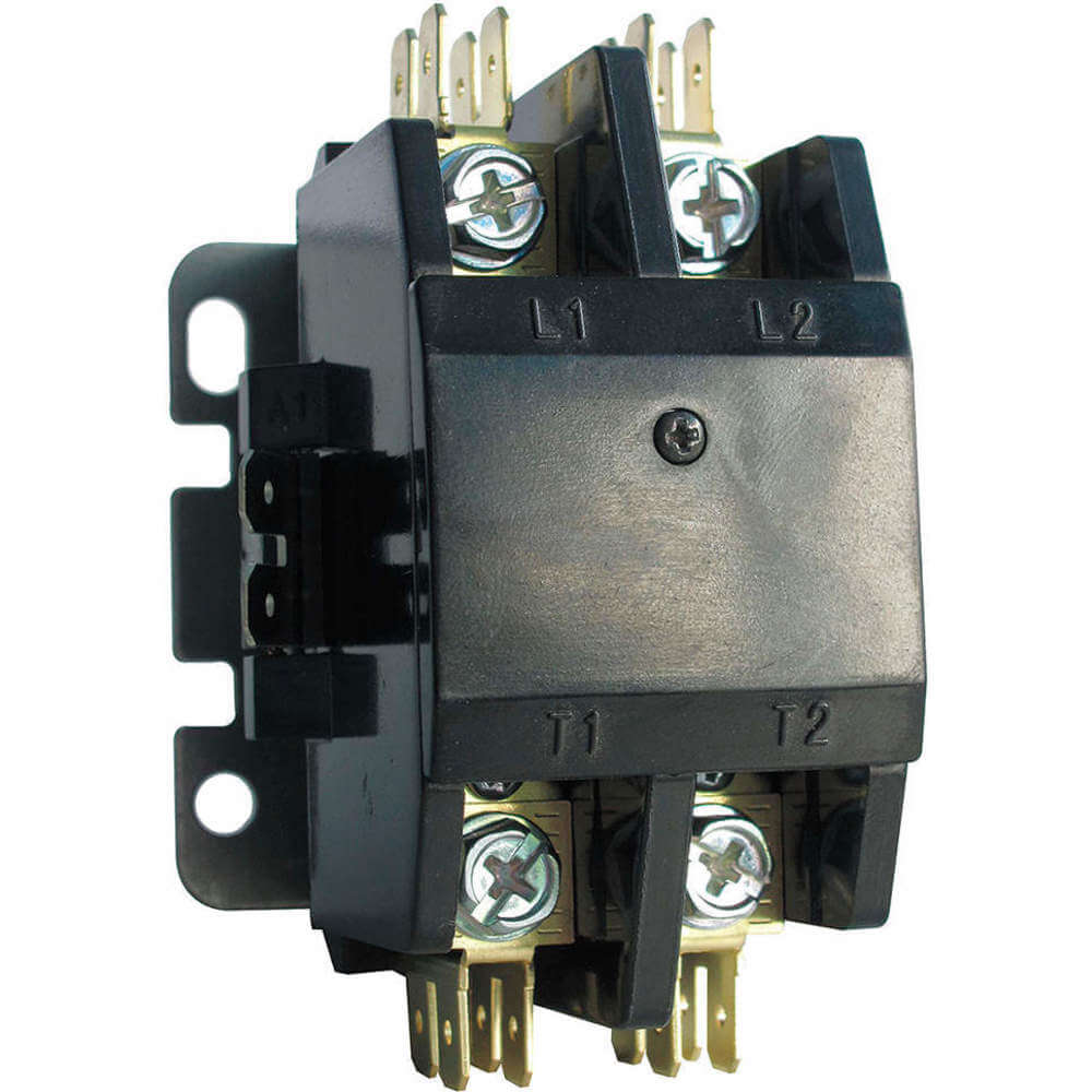 DAYTON 6GNR1 Compact Contactor Dp 20a 2p 208-240vac | AE8YRW