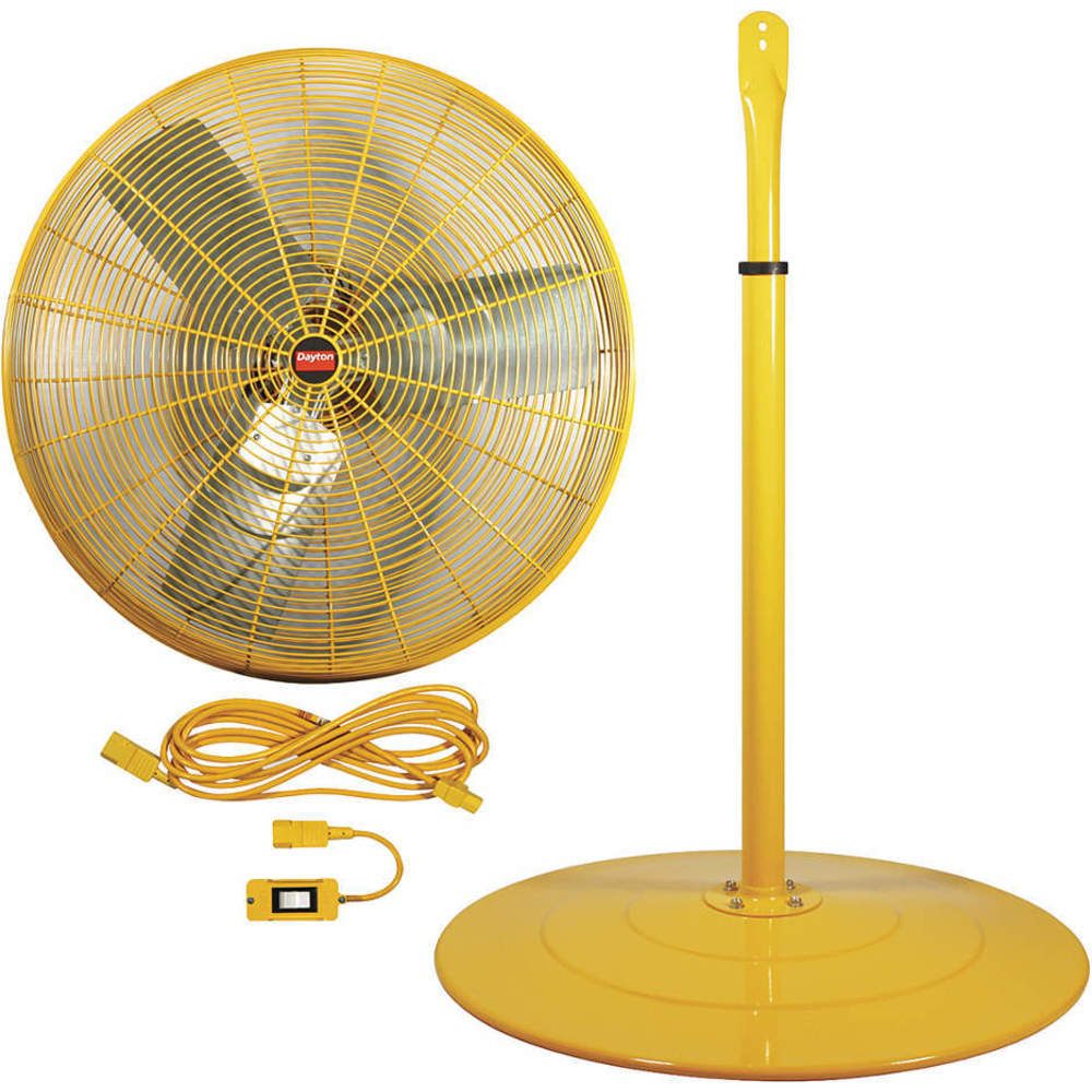 DAYTON 7DJ29 Safety Air Circular 24 In 6100 Cfm 115v | AG7GMB