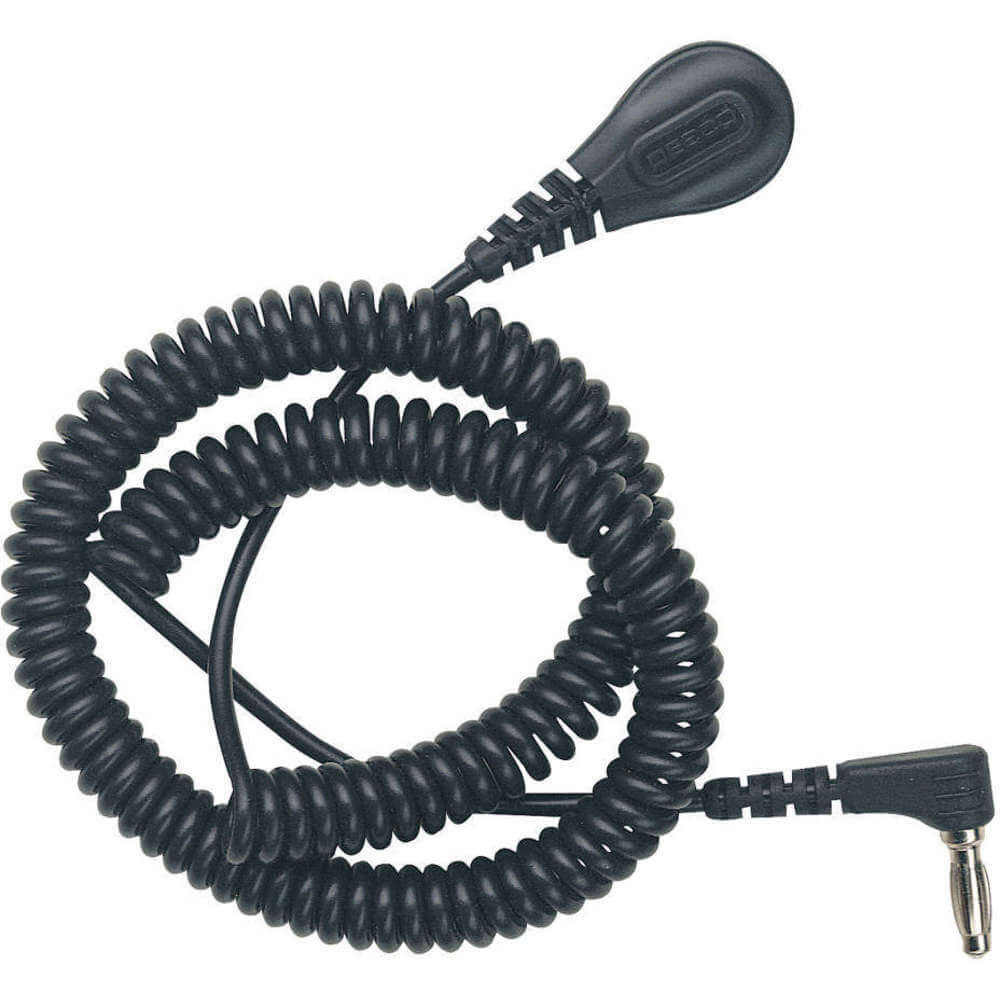 Ground Cord Right Angle Banana 6 Feet