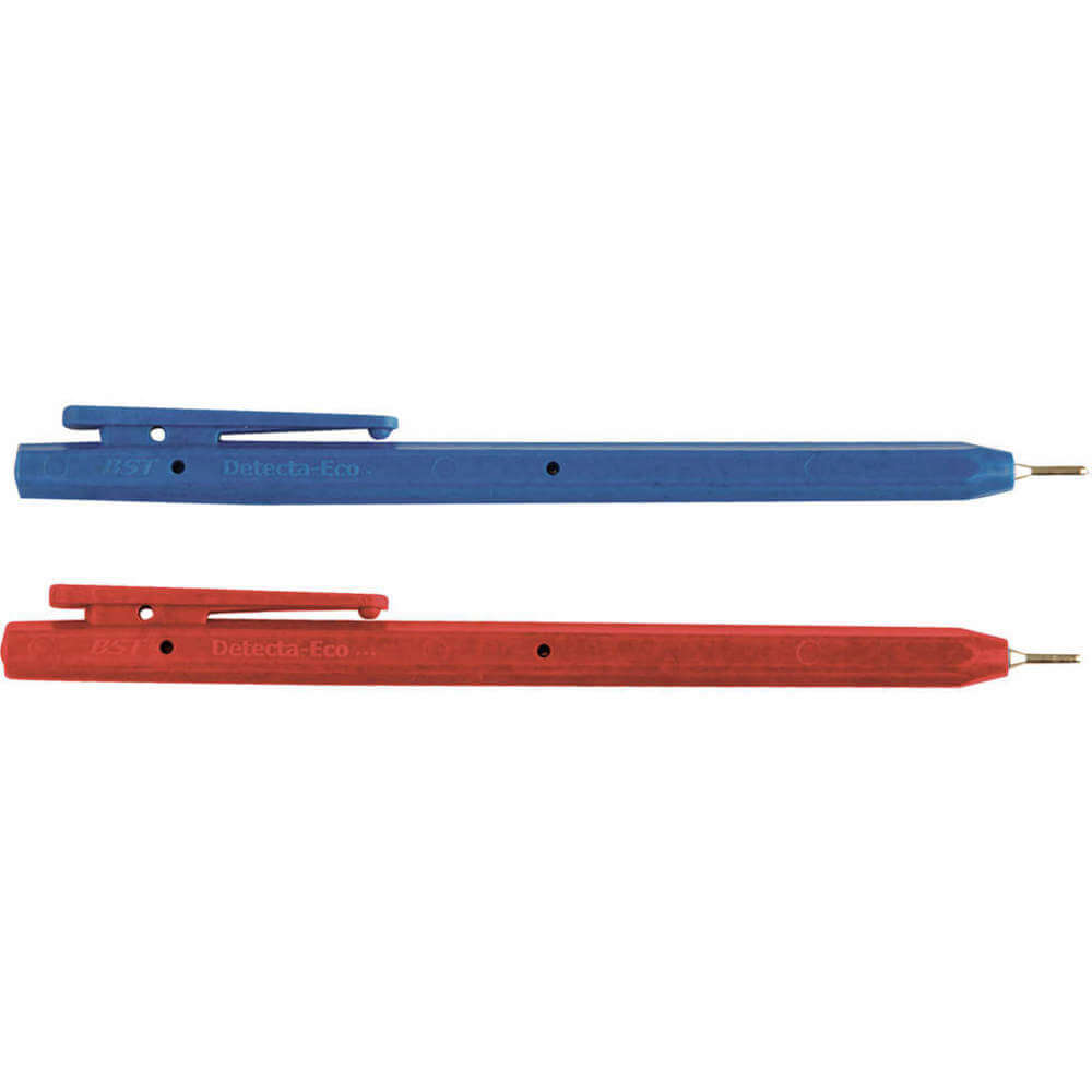DETECTAPRO CPENRD Metal Detectable Stick Pen Red - Pack Of 50 | AF4MED 9AV61