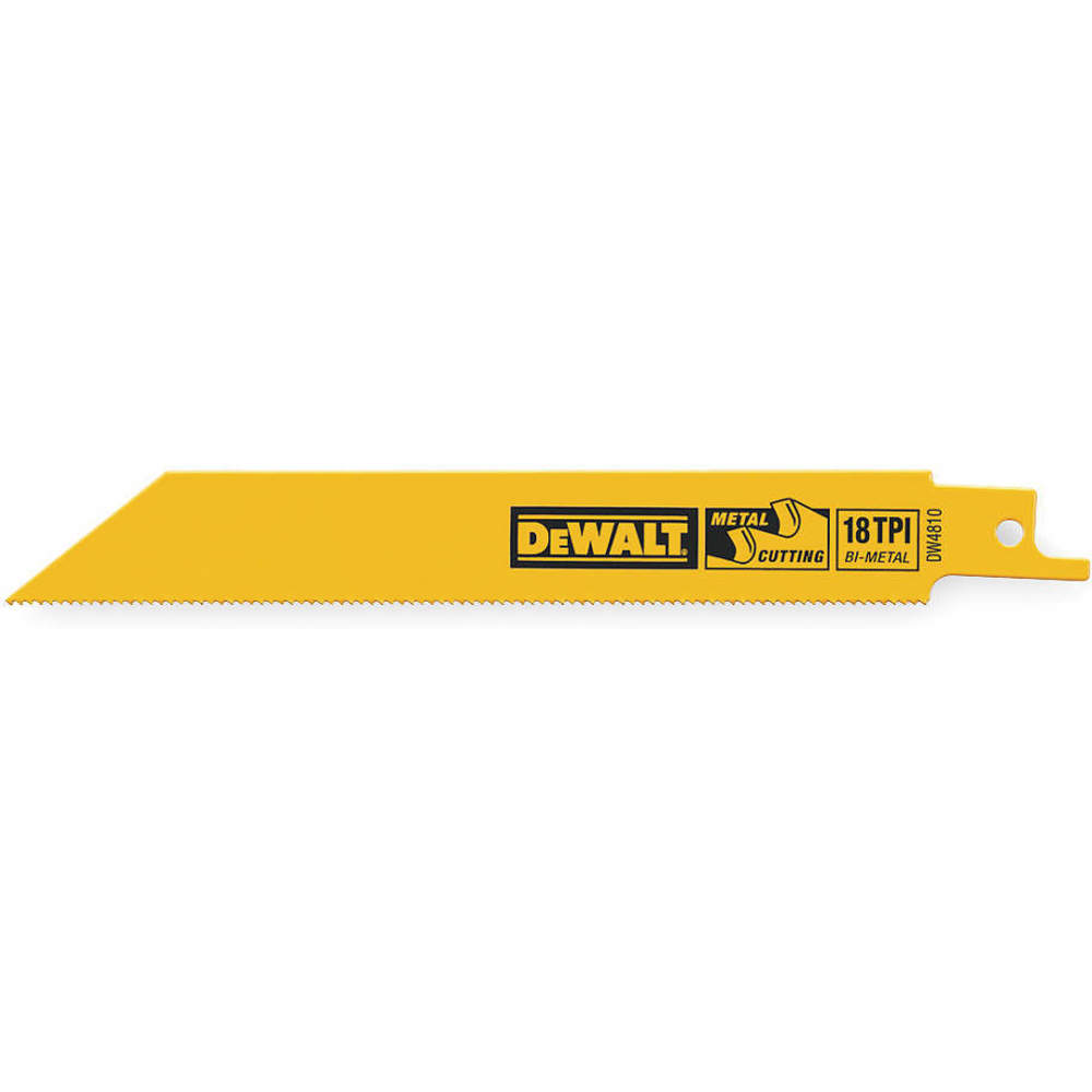 DEWALT DW4810 Reciprocating Saw Blade 4 Inch Length - Pack Of 5 | AD9KQA 4TF64