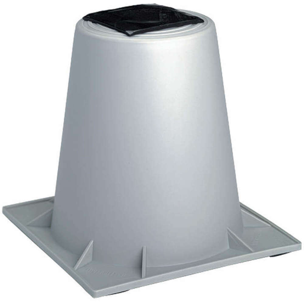 Heat Pump Riser 12 Inch Gray