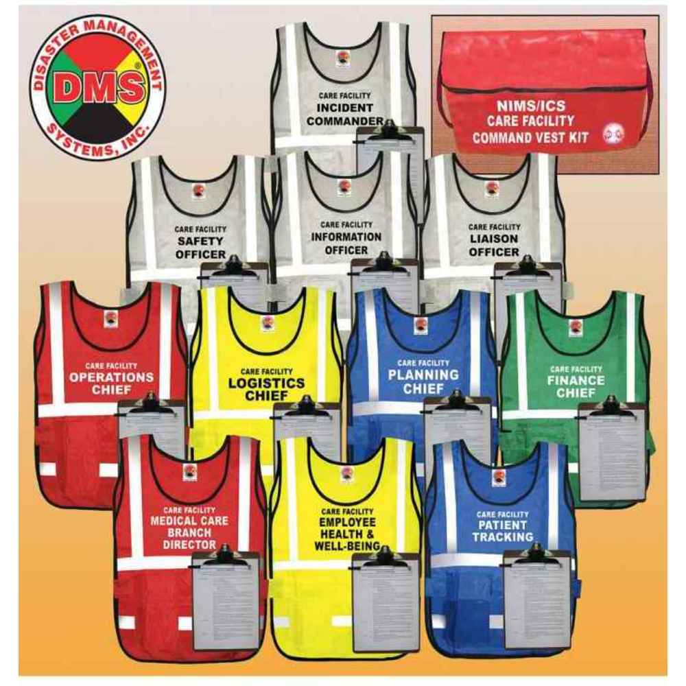 Care Facility Command Kit 11 Vests