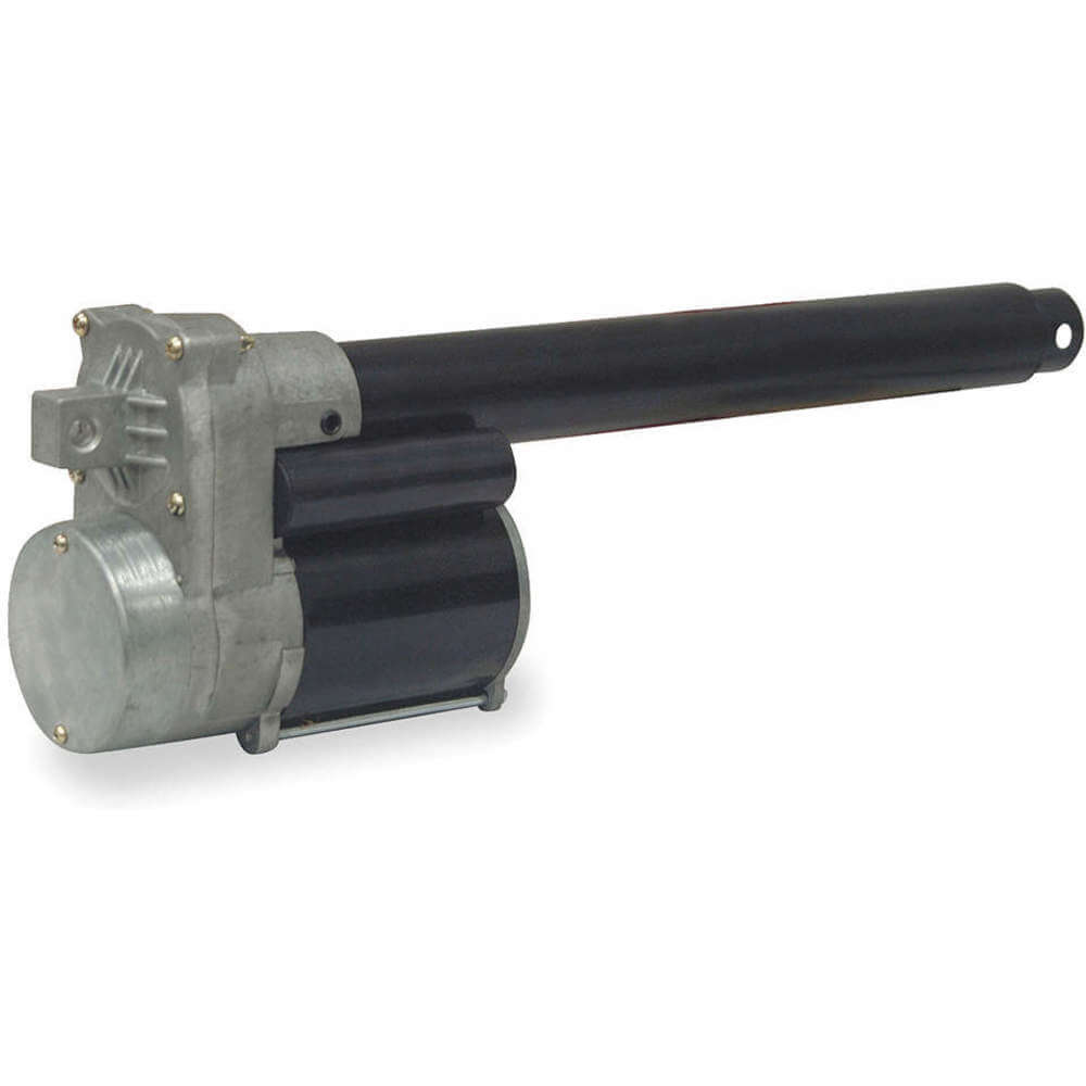 Linear Actuator, 675 lbf, 12 Inch Stroke, 115V AC, 0.15 Inch Per Sec at Full Load