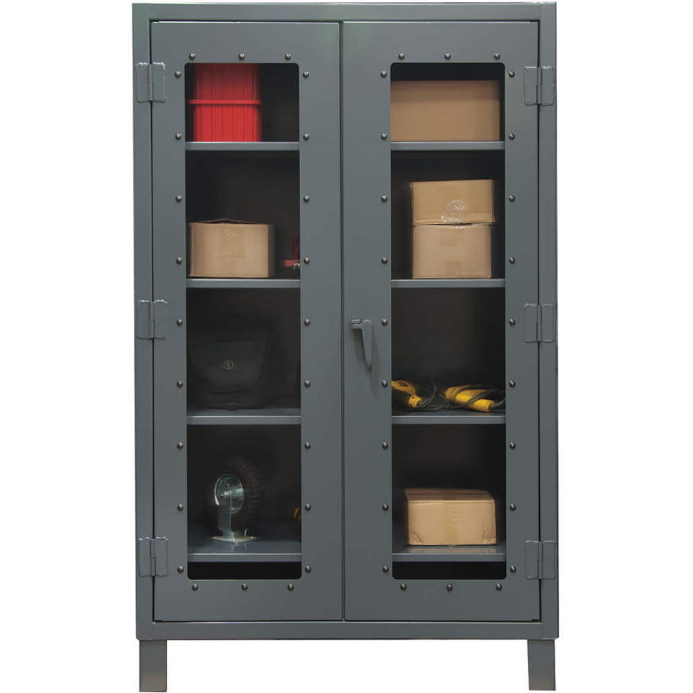 Clearview Cabinet, 2 Door, 12 Gauge, Size 60 x 78 Inch