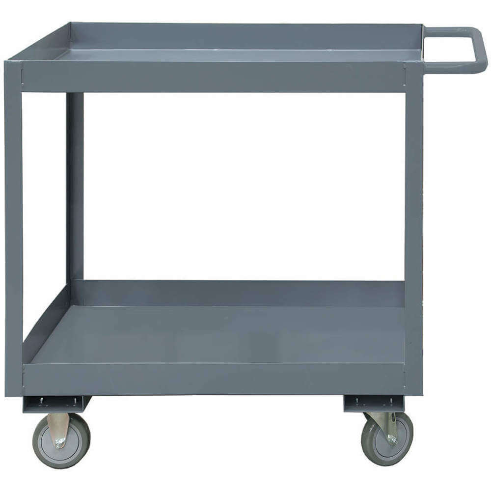 DURHAM MANUFACTURING RSC3-1836-2-95 Stock Cart, Capacity 1200 Lbs, Size 36 x 18 Inch, Steel | AA7MYG 16D875