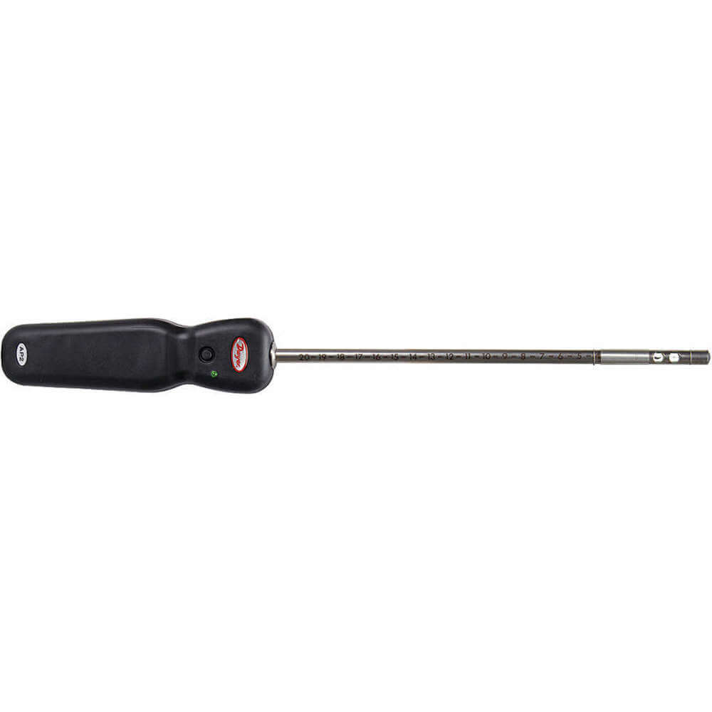 Thermo Anemometer Probe, Air Velocity, 6-pin, Stainless Steel