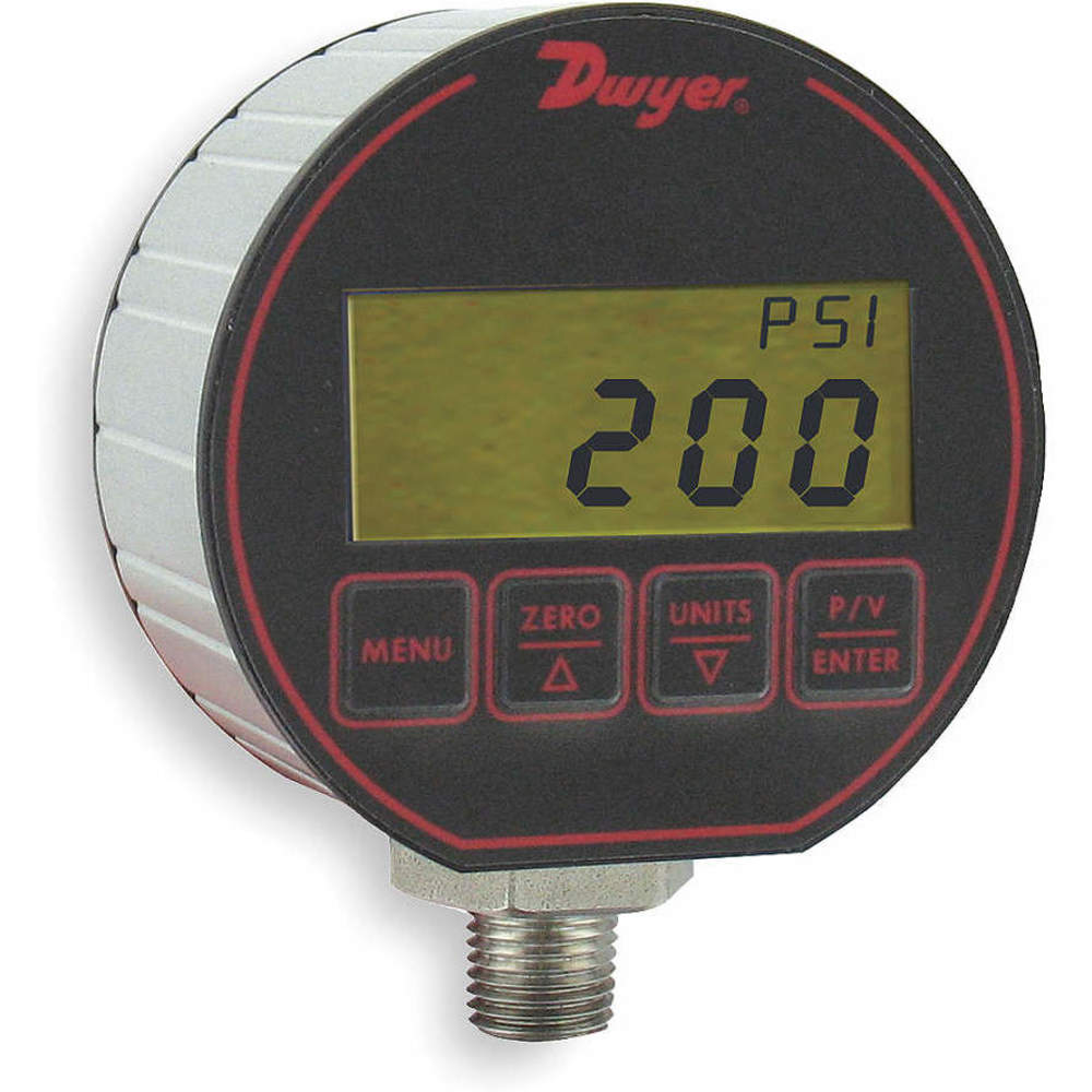 Digital Pressure Gage, 0 To 5000 PSI