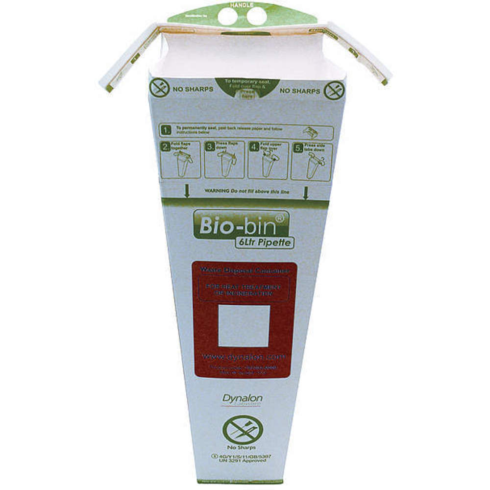DYNALON 797303-0006 Bio-bin Waste Container 6l Pack Of 40 | AC7ZYD 39D758