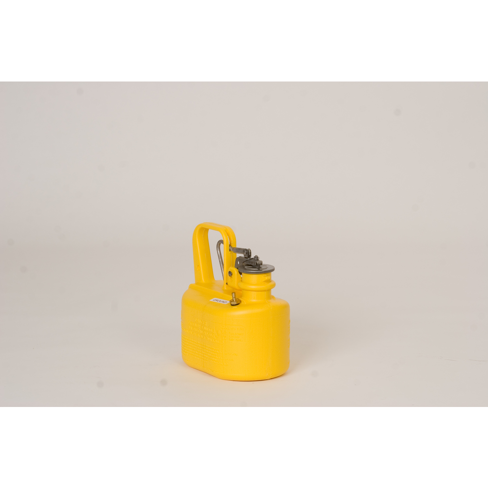 EAGLE 1508 Lab Can,, 1/2 Gallon, Poly - Yellow | AG8DGX