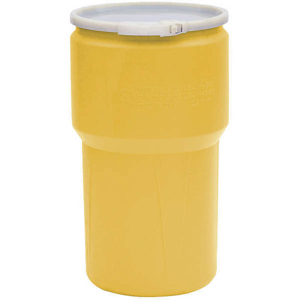 EAGLE 1610Y Hazardous Material Storage Drum 14 Gal | AD2TWQ 3UAZ7