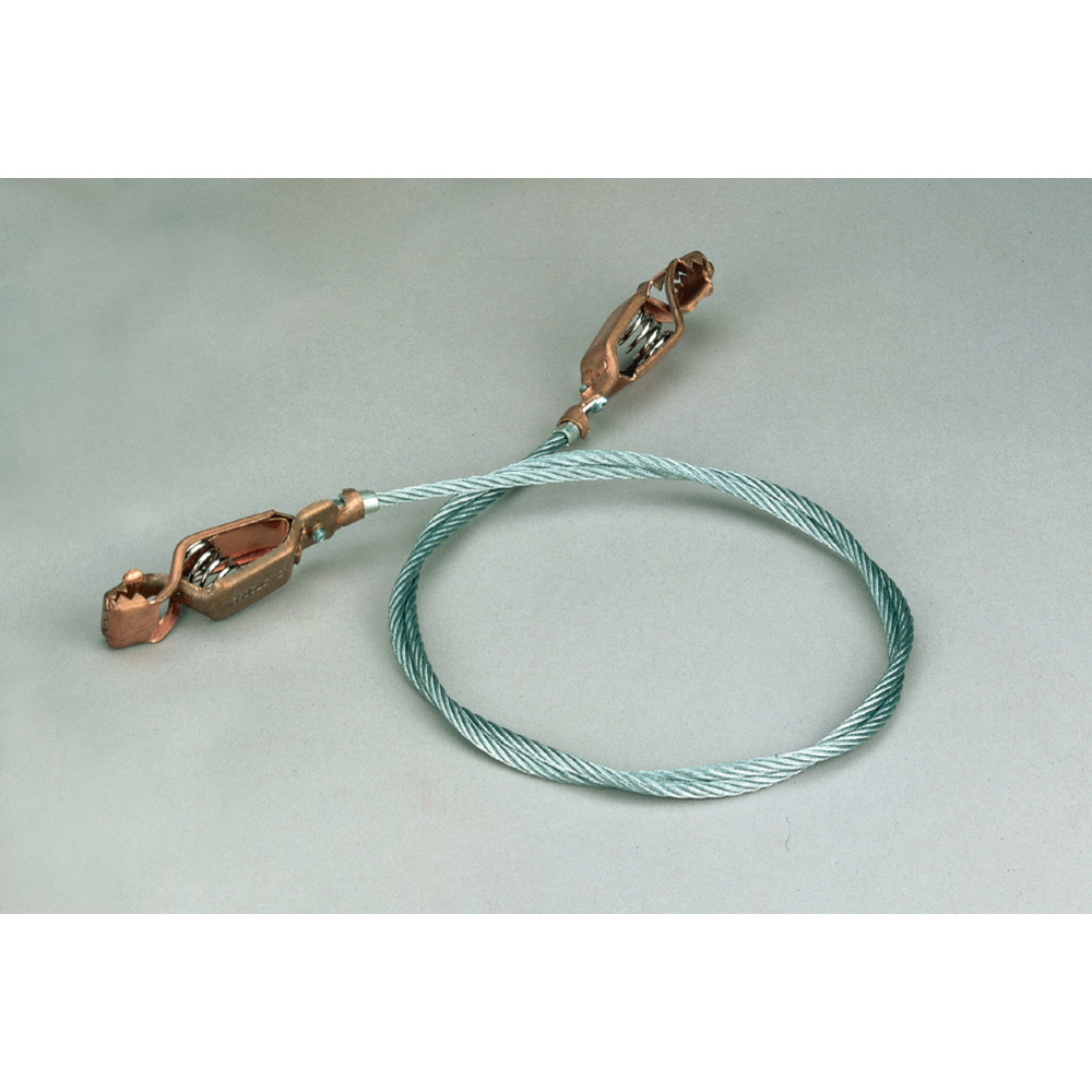 Grounding Wire with Alligator Clips, 3 ft