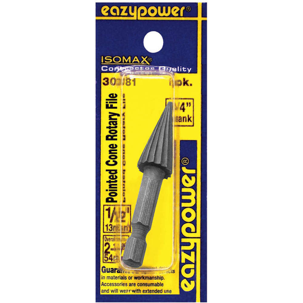 Pointed Cone Rotary File 1/2 Inch 1 Pcs.