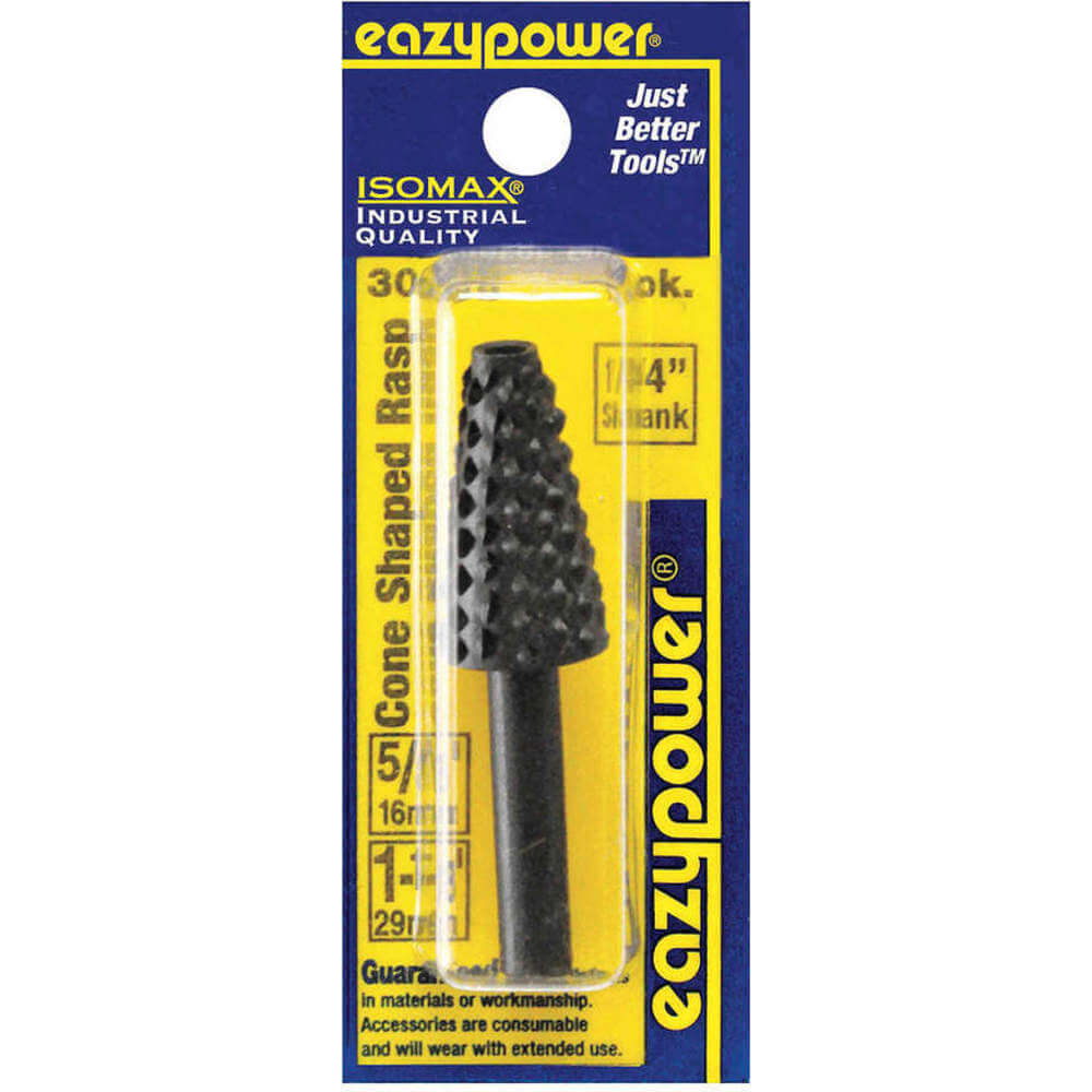 Tapered Cone Rotary Rasp 5/8 Inch 1 Piece