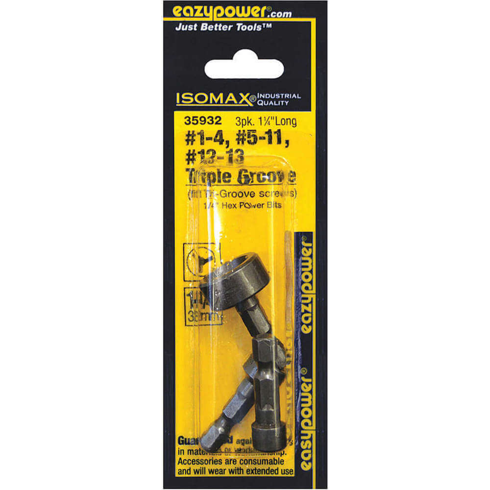 EAZYPOWER Screwdriver Bit Set